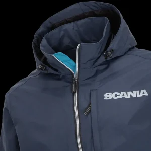 Scania Jackor & Västar | Allvädersjacka Svart/Havsblå – Herr