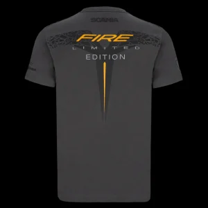 Scania T-shirts | Antracitgrå T-shirt Fire – Herr