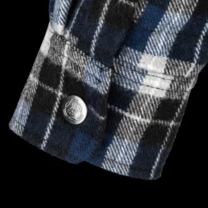 Scania Jackor & Västar | Blårutig flanelljacka – Dam