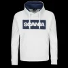 Scania Tröjor & Hoodies | Broken White Block-huvtröja – Herr