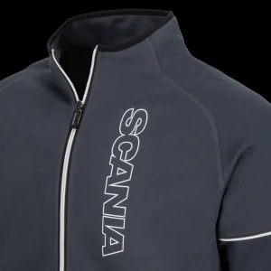 Scania Tröjor & Hoodies | Djupblå tröja med dragkedja – Herr