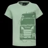 Scania Kläder | Grön t-shirt med lastbilstryck – barn