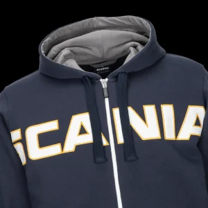 Scania Tröjor & Hoodies | Huvtröja Retro med dragkedja – Herr