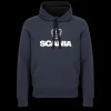 Scania Tröjor & Hoodies | Huvtröja logotyp Matrinblå – Herr