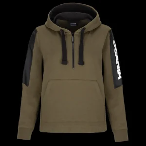 Scania Tröjor & Hoodies | Huvtröja Stripe 1/4 dragkedja – Dam