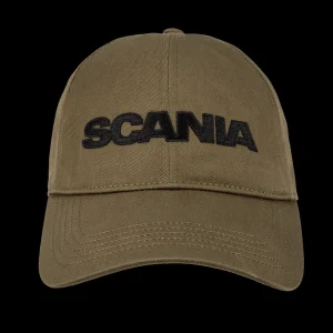 Scania Kepsar & Mössor | Kepsar & Mössor | Olivgrön baseballkeps med ordmärke