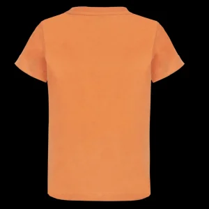 Scania Kläder | Orange t-shirt med lastbilstryck – barn