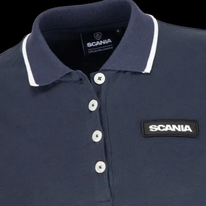 Scania Pikétröjor | Piké Klassisk Marinblå – Dam