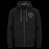 Scania Tröjor & Hoodies | Robust svart huvjacka med dragkedja – Herr