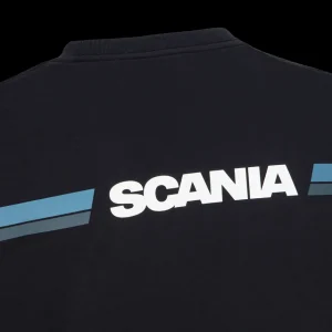 Scania T-shirts | Svart Electric Stripe-t-shirt – herr