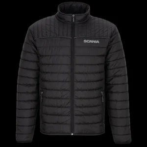 Scania Jackor & Västar | Svart quiltad jacka – Herr