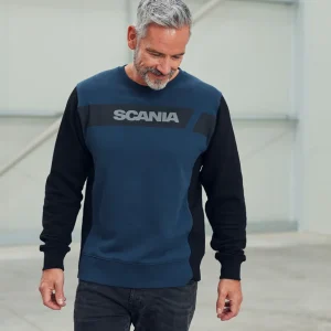 Scania Tröjor & Hoodies | Tröja Stripe i kontrastfärger – Herr