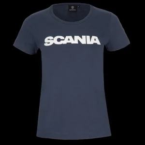 Scania T-shirts | T-Shirt Marinblå – Dam