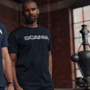 Scania T-shirts | T-Shirt Svart– Herr