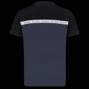 Scania T-shirts | Tvåfärgad blå T-shirt Retro – Herr